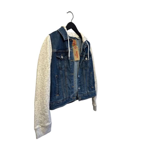 NWT Levi’s hybrid original trucker jacket size small - Picture 2 of 8